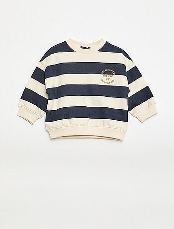 Sudadera de felpa bordada