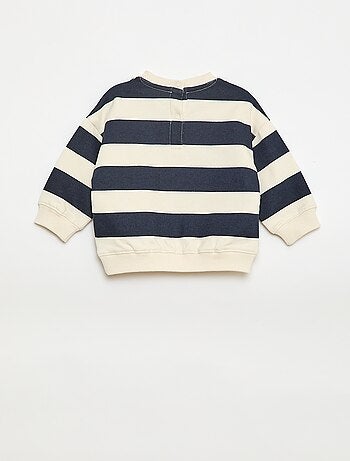 Sudadera de felpa bordada