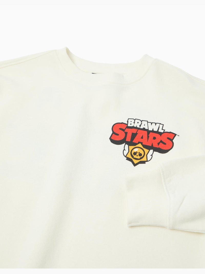 Sudadera de felpa 'Brawl Stars', MO Fashion Blanco - Kiabi