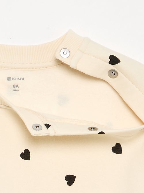 Sudadera de felpa cálida - colección fácil de poner - Kiabi