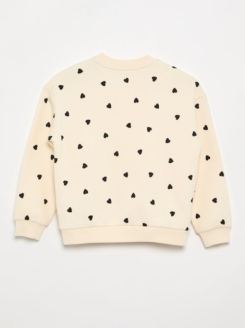 Sudadera de felpa cálida - colección fácil de poner - Kiabi