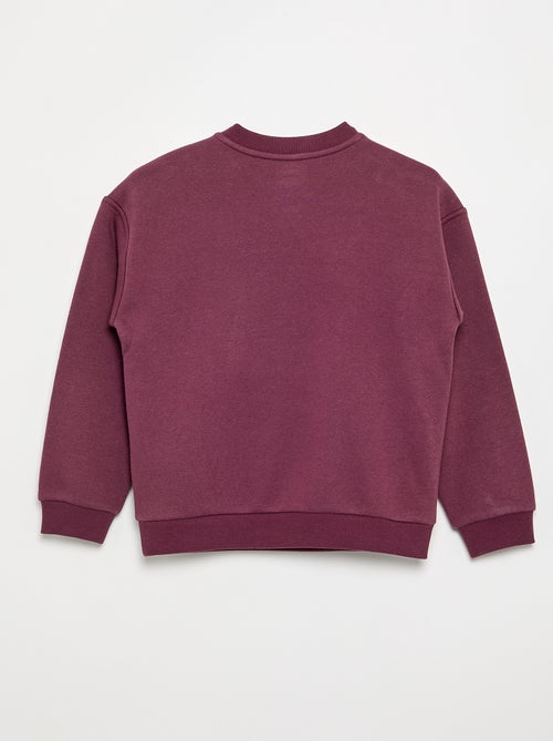 Sudadera de felpa cálida - colección fácil de poner - Kiabi