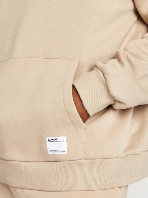 Sudadera de felpa con capucha - Kiabi