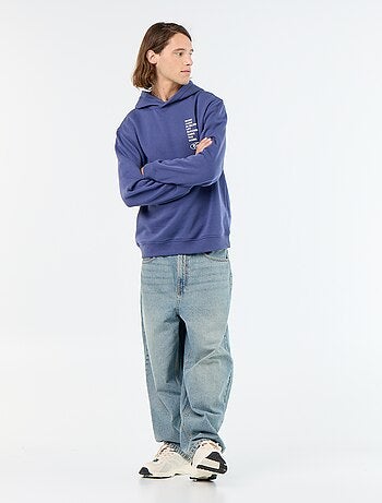 Sudadera de felpa con capucha estampada