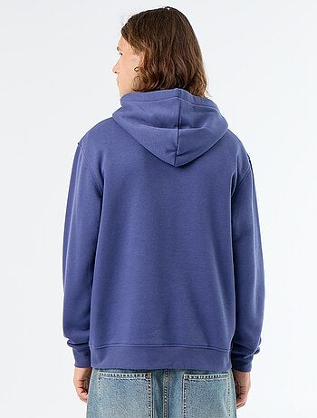 Sudadera de felpa con capucha estampada