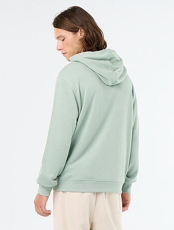 Sudadera de felpa con capucha estampada