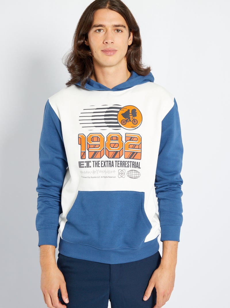 Sudadera de felpa con capucha 'E.T.' BLANCO - Kiabi