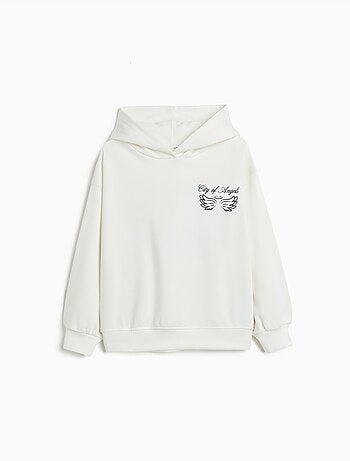 Sudadera de felpa con capucha, MO Fashion