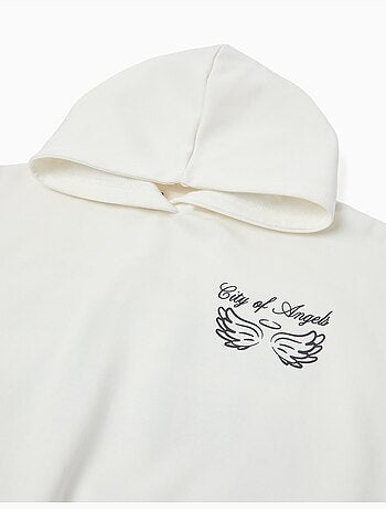 Sudadera de felpa con capucha, MO Fashion