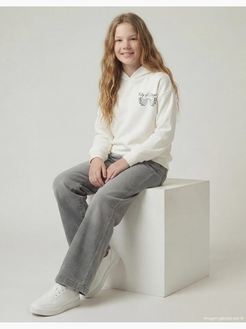 Sudadera de felpa con capucha, MO Fashion - Kiabi Sudadera de felpa con capucha, MO Fashion - Kiabi