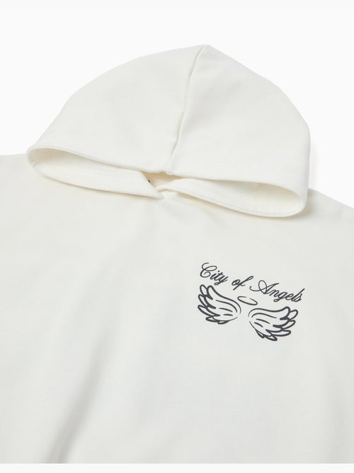 Sudadera de felpa con capucha, MO Fashion - Kiabi Sudadera de felpa con capucha, MO Fashion - Kiabi