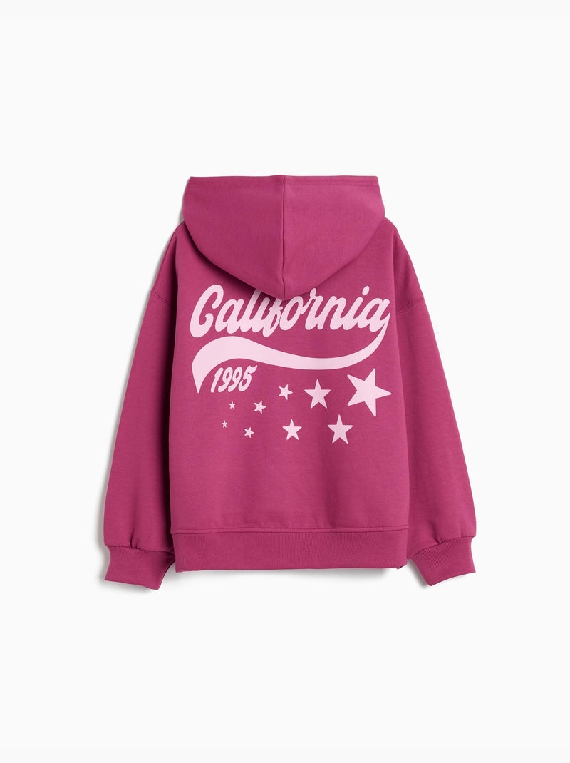 Sudadera de felpa con capucha, MO Fashion Rosa - Kiabi