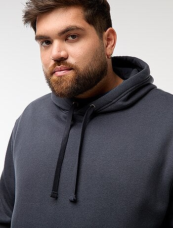 Sudadera de felpa con capucha y bolsillo canguro