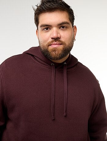 Sudadera de felpa con capucha y bolsillo canguro