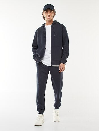 Sudadera de felpa con cremallera y capucha