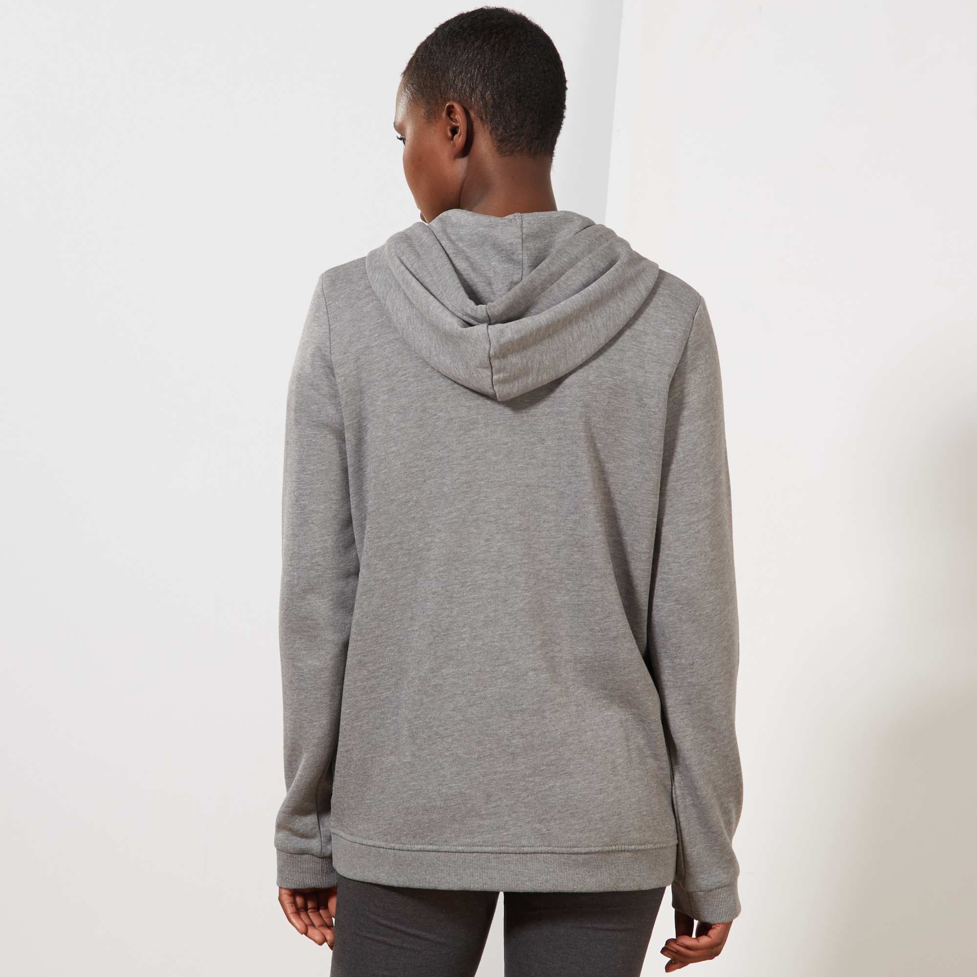 Sudadera de felpa con cremallera y capucha Mujer talla 34 a 48 Kiabi