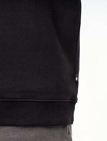 Sudadera de felpa con cuello polo