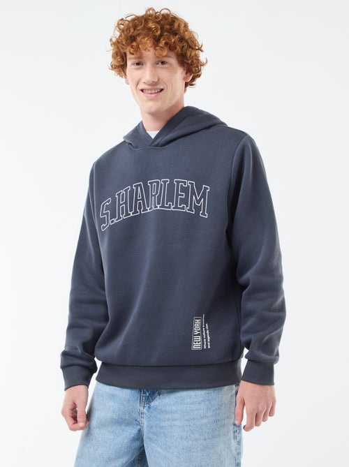 Sudadera de felpa con estampado - Kiabi