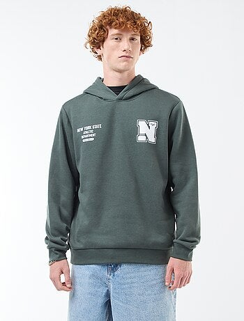 Sudadera de felpa con estampado