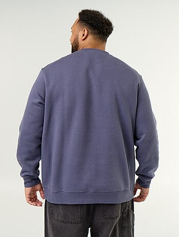 Sudadera de felpa con inscripción
