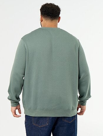 Sudadera de felpa con inscripción