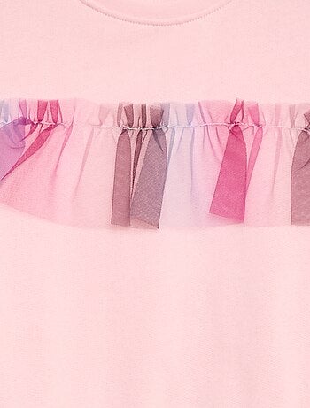 Sudadera de felpa con tul 'Guppy'