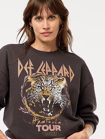 Sudadera de felpa 'Def Leppard'