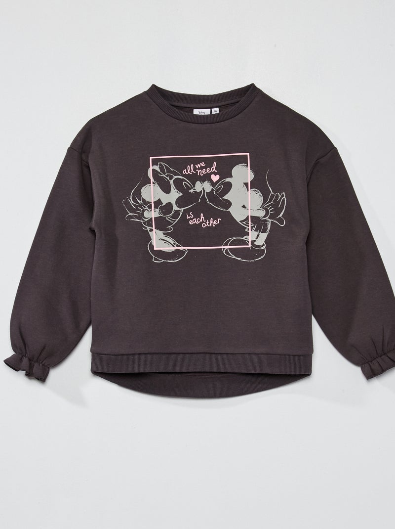 Sudadera de felpa 'Disney' NEGRO - Kiabi
