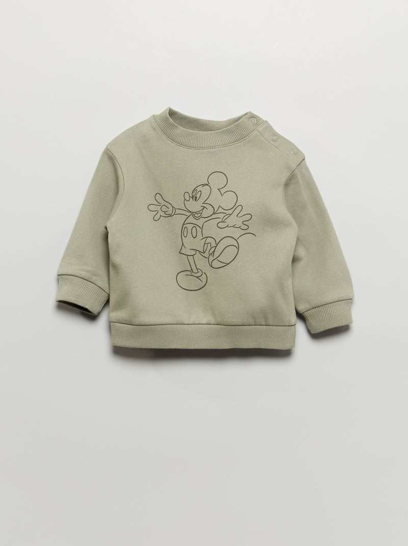 Sudadera de felpa 'Disney' VERDE - Kiabi