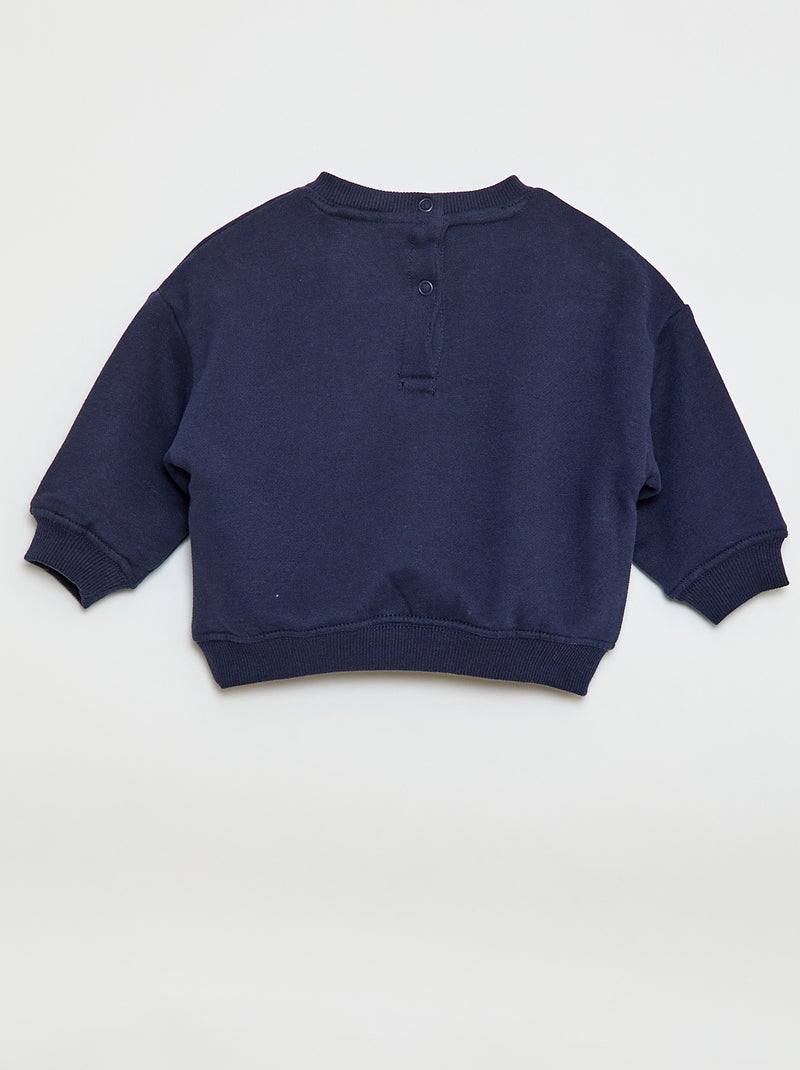Sudadera de felpa estampada 'Cars' Azul - Kiabi