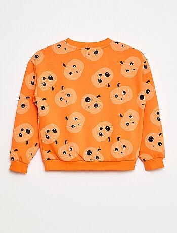 Sudadera de felpa estampada 'Halloween'