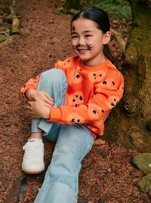 Sudadera de felpa estampada 'Halloween' - Kiabi