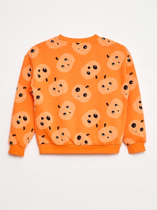 Sudadera de felpa estampada 'Halloween' - Kiabi