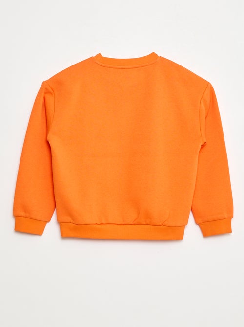 Sudadera de felpa estampada 'Halloween' - Kiabi