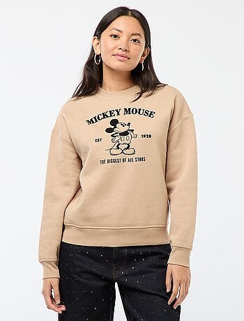 Sudadera de felpa estampada 'Mickey'