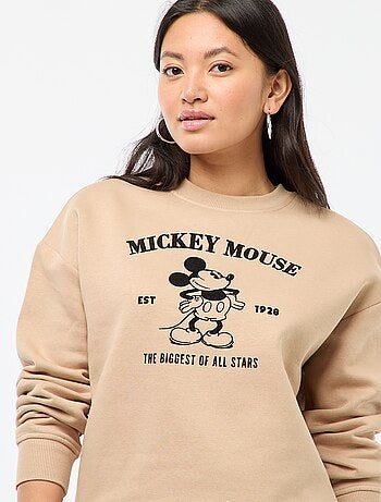Sudadera de felpa estampada 'Mickey'