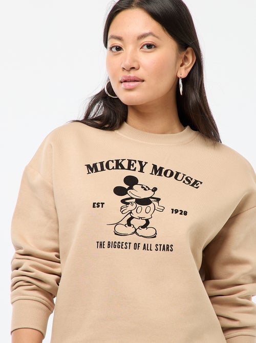 Sudadera de felpa estampada 'Mickey' - Kiabi