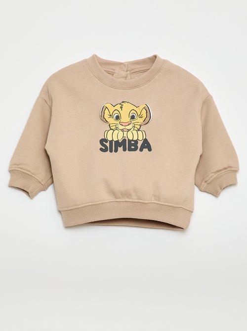 Sudadera de felpa estampada 'Simba' - Kiabi