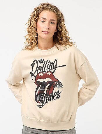 Sudadera de felpa estampada 'The Rolling Stones'