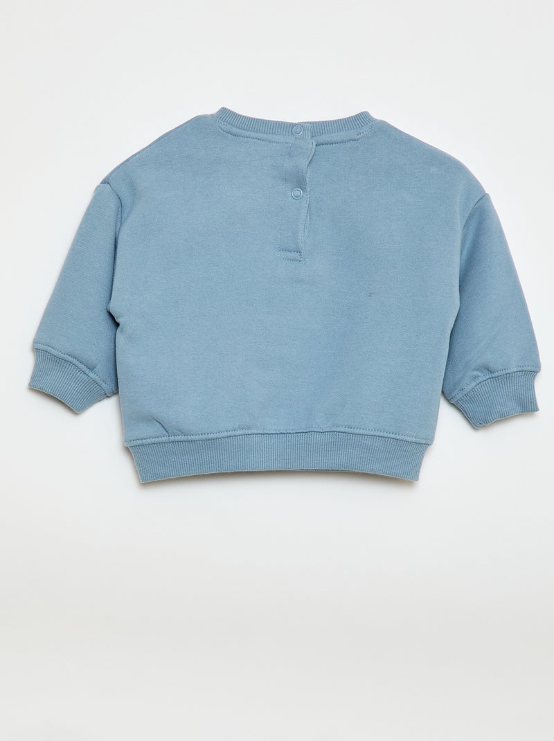 Sudadera de felpa estampada 'Winnie' Azul - Kiabi