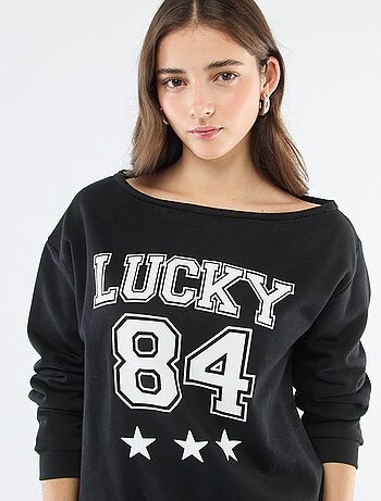 Sudadera de felpa estilo deportivo