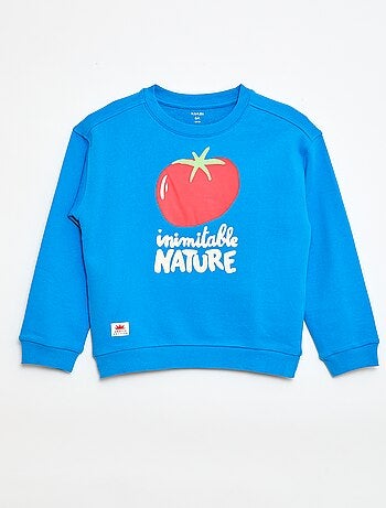 Sudadera de felpa francesa con estampado