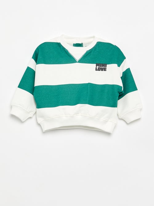 Sudadera de felpa francesa - Kiabi Sudadera de felpa francesa - Kiabi