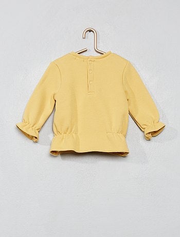 Sudadera de felpa 'gato' - Kiabi