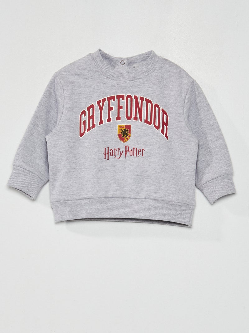 Sudadera de felpa 'Harry Potter' GRIS - Kiabi