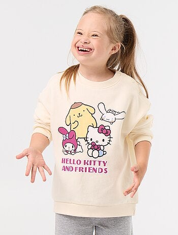 Sudadera de felpa "Hello Kitty" - colección fácil de poner