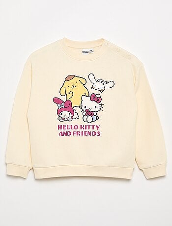 Sudadera de felpa "Hello Kitty" - colección fácil de poner