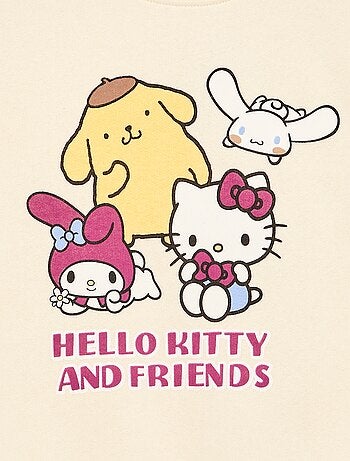 Sudadera de felpa "Hello Kitty" - colección fácil de poner