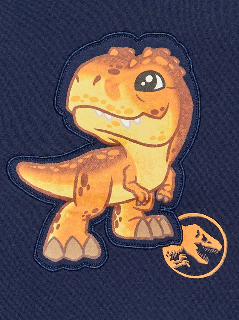 Sudadera de felpa 'Jurassic World' Azul - Kiabi