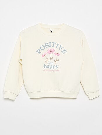 Sudadera de felpa ligera